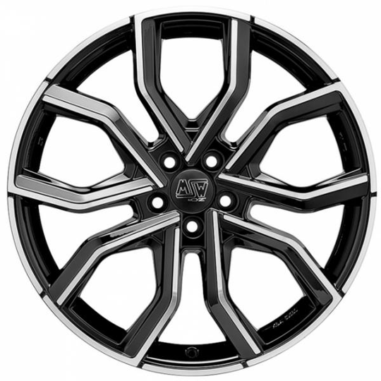 Msw 41 Gloss Black Polished 7,5/19 5/108 ET45 B73.1