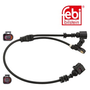 ABS-givare, Sensor, hjulvarvtal, Fram, höger eller vänster, FORD GALAXY I, GALAXY MK VAN I, SEAT ALHAMBRA, VW SHARAN, SHARAN VAN, 1 207