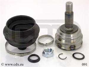 Drivknut, På hjulsidan, framaxel vänster, SEAT,VW, 171407311F, 171407311K, 171498099A, 171498099C, 191407311, 191407311H, 191498099, 191