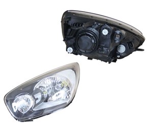Strålkastare, Höger, KIA PICANTO, 92102 1Y000, 92102 1Y010, 92102 1Y011, 92102 1Y020