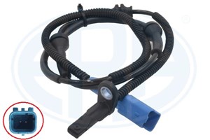 ABS-givare, Sensor, hjulvarvtal, Fram, höger eller vänster, CITROËN,DS,PEUGEOT, 4545 E4, 4545 J9, 96 550 678 80, 96 550 678, 96 654 555