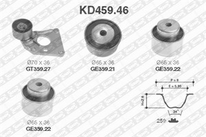 Kamremskit, CITROËN,FIAT,LANCIA,PEUGEOT,RENAULT, 0816-89, 0816-A0, 0816-H3, 0829-C5, 0830-26, 0830-27, 0830-58, 0830-59, 0831-L8, 0831-L