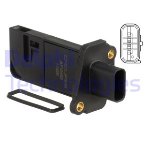 Luftmassemätare, CITROËN,FORD,FORD USA,PEUGEOT,VOLVO, 1516668, 30757655, 8V2112B579AA, 9674958880