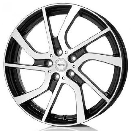 Brock Eb1 Black Polished 5/19 5/112 ET43 B66.6