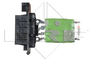 Motstånd, kupefläkt, ALFA ROMEO,CITROËN,FIAT,PEUGEOT, 55702407, 6450XR, 77364061, 77364555