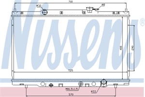 Kylare, motorkylning, HONDA CR-V II, ELEMENT, 19010PNB003, 19010-PNL-G01