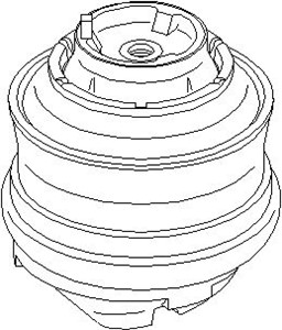 Motorkudde, Höger fram, Vänster fram, MERCEDES-BENZ E-KLASS [W210, W211], E-KLASS T-Model [S210], 210 240 28 17, A210 240 28 17