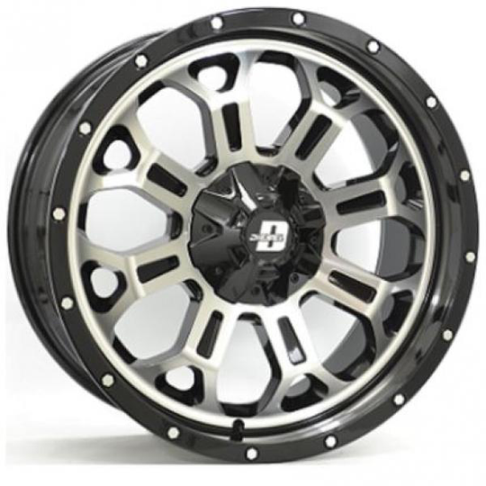 Diesel Sahara Gloss Black Polished 9/17 6/139 ET25 B110.1