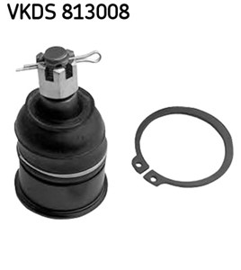 Kulled / Spindelled, Fram, höger eller vänster, Nedre, HONDA, 51220-S0A-J01, 51220-S4K-A00, 51220-S84-A01, 51220-S84-A02, 51220-SF1-003,