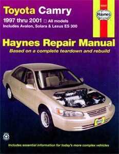 Haynes Reparationshandbok, Toyota Camry Avalon Solara, Universal