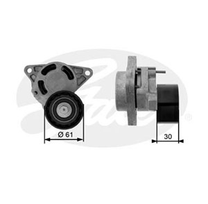 Spännrulle, flerspårsrem, OPEL MOVANO A Buss, MOVANO A Flak/chassi, MOVANO A Skåp, RENAULT MASTER Buss II, MASTER Skåp II, 11955-00Q0B,