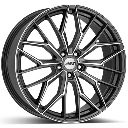 Aez Porto Gunmetal Polished 8,5/21 5/112 ET38 B70.1