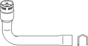 Kylarslang, Upptill, AUDI,SKODA,VW, 8D0 121 101K