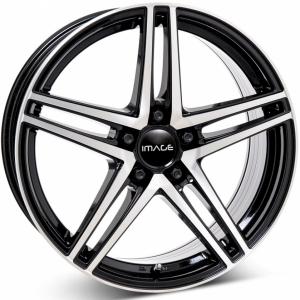 Image Star FF Gloss Black Polished 7.5x17 5/112 ET40 B66.5