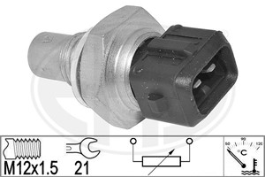 Sensor, kylvätsketemperatur, CHEVROLET REZZO Minibus, minivan, DAEWOO NUBIRA Sedan, NUBIRA Wagon, REZZO, 96 253 551, 96 815 495