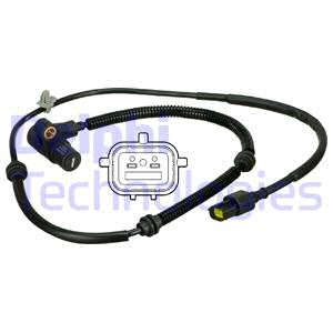 ABS-givare, Sensor, hjulvarvtal, Framaxel, Höger, KIA RIO Halvkombi, RIO Sedan, 95670-FD100