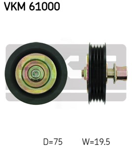 Styrrulle, drivrem, Upptill, LEXUS,TOYOTA, 88440-17010, 88440-20160