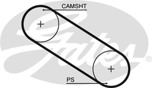 Kamrem, FIAT 131, 131 Familiare/Panorama, 132, ARGENTA, SEAT 131, 132, 4387012, GE04351000