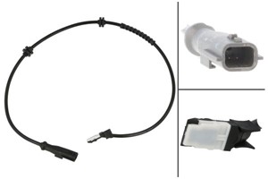 ABS-givare, Sensor, hjulvarvtal, RENAULT CLIO III, CLIO Grandtour III, CLIO Skåp/halvkombi III, MODUS / GRAND MODUS, 47 90 041 90R, 60 4