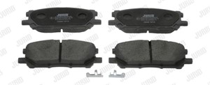 Bromsbeläggsats, Bakaxel, Framaxel, LEXUS GS, RC, RX, TOYOTA HIGHLANDER / KLUGER, 044650W070, 0446548080, 0446548100, 0446548110, 04465W