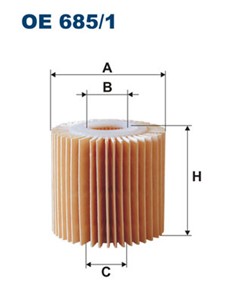 Oljefilter, LEXUS,LOTUS,TOYOTA, 04152-0V010, 04152-31090, 04152-YZZA1, 04152-YZZA8, A132E6399S