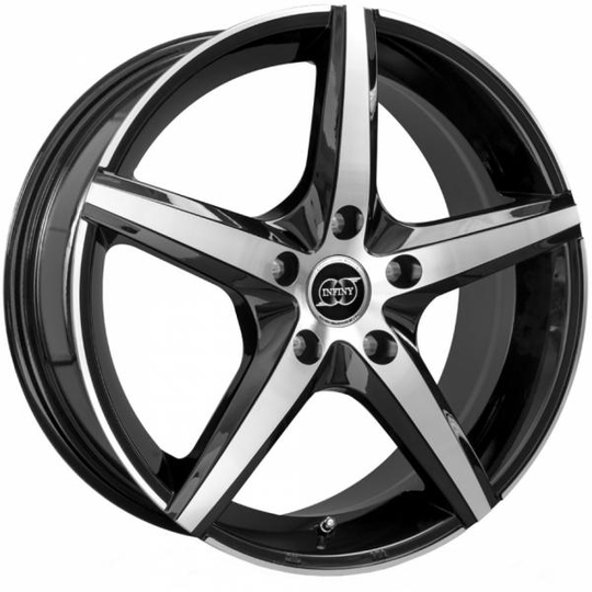 Infiny Modena Black Polished 7/16 5/105 ET40 B56.6