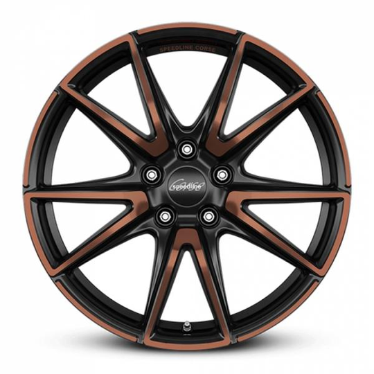 Speedline Sl6 Vettore Jet Black Copper Matt 8,5/19 5/112.0 ET35 B76