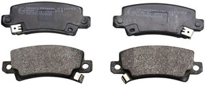 Bromsbeläggsats, Bakaxel, TOYOTA COROLLA, COROLLA Kombi, COROLLA Sedan, 04466 02020, 04466 02070, 04466 02110, 04466 02160, 0446602020,