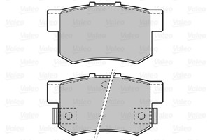 Bromsbeläggsats, Bakaxel, Framaxel, ACURA,FIAT,HONDA,MG,SUZUKI, 06430-S2A000, 06430-S2AE50, 06430-S5A-E50, 06430-S5AJ00, 43022S2A000, 43