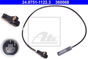 ABS-givare, Sensor, hjulvarvtal, Bakaxel, BMW 3 [E36], 3 Cabriolet [E36], 3 Coupé [E36], 3 Touring [E36], 34 52 1 163 028, 34 52 1 181 1