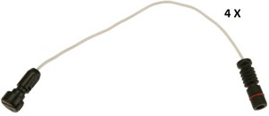 Varningssensor, bromsbeläggslitage, Bakaxel, MERCEDES-BENZ, 003 540 12 17, 601 540 06 17, A 003 540 12 17, A 601 540 06 17