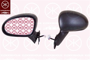 Sidospegel, Höger, CHEVROLET MATIZ, 96600408, 96666617