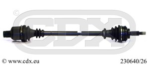 Drivaxel, framaxel höger, RENAULT CLIO II, CLIO Skåp/halvkombi II, KANGOO, 7711134959, 8200114426