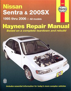 Haynes Reparationshandbok, Nissan Sentra & 200SX, Universal