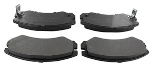 Bromsbeläggsats, Framaxel, ISUZU,OPEL,VAUXHALL, 16 05 848, 16 05 852, 16 05 913, 97 047 526, 97 113 888, 97 180 525, 97047526, 97113888,