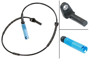 ABS-givare, Sensor, hjulvarvtal, Bakaxel, båda sidor, BMW 5 Touring [E61], 34 52 6 760 047, 34 52 6 771 701, 6 760 047, 6 771 701