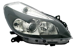 Strålkastare, Vänster, RENAULT CLIO III, CLIO Grandtour III, 260608237R, 260608764R, 7701061075, 7701070491