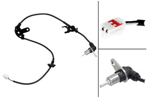ABS-givare, Sensor, hjulvarvtal, Bakaxel vänster, MAZDA 323 F VI, 323 S VI, B25D-43-72YB