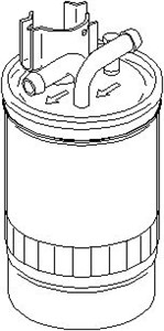 Bränslefilter, AUDI,SKODA,VW, 057 127 401A, 057 127 435D, 059 127 401, 059 127 401E