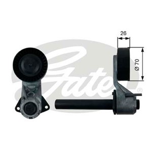 Spännrulle, flerspårsrem, BMW X5 [E70], X6 [E71, E72], 11287799851