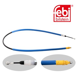 Vajer, parkeringsbroms, Vänster bak, NISSAN,OPEL,RENAULT,VAUXHALL, 091165524, 091168672, 093852188, 36531-00QAC, 36531-00QAD, 44 08 734,
