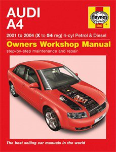Haynes Reparationshandbok, Audi A4 Petrol & Diesel, Universal