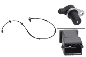 ABS-givare, Sensor, hjulvarvtal, Bakaxel höger, Bakaxel, båda sidor, AUDI A6 C5, A6 C5 Avant, 4B0 927 807 Q