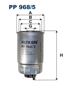 Bränslefilter, CHRYSLER,DODGE,FIAT,JEEP,LANCIA, 52126244 AA, 52126244AB, 52126244AC, 52129220 AA, 68057228AA, K05143002AA, K52126244 AA,