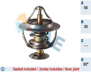 Termostat, kylvätska, LEXUS,MITSUBISHI,NISSAN,PROTON,RENAULT,SMART,TOYOTA, 1222000115, 1N091-5171, 21200-2W201, 21200-2W202, 21200-57J00