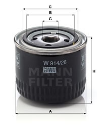 Oljefilter, FIAT,IVECO, 1109 CF, 299 5811, 500038751, 500040977, 5040 91563, 5801985959, 71779555, 8094872