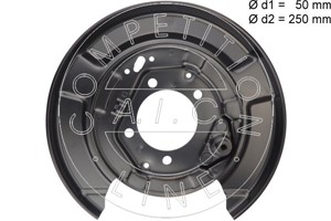 Bromssköld, Bakaxel vänster, LEXUS RX, 46504-48020