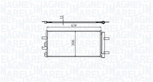 Kondensor, klimatanläggning, BMW 2 Active Tourer [F45], 2 Gran Tourer [F46], X1 [F48], MINI MINI, MINI Cabriolet, MINI CLUBMAN, 64509271