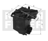 Bränslefilter, CITROËN,FIAT,FORD,MAZDA,MINI,PEUGEOT,SUZUKI,VOLVO, 1232 325, 1254 391, 13 32 7 804 958, 13 32 8 517 166, 1340 105, 1458 0