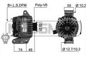 Generator, FORD MONDEO III, MONDEO Sedan III, MONDEO Turnier III, JAGUAR X-TYPE I, X-TYPE Kombi I, 1120211, 1120212, 1124015, 1131820, 1